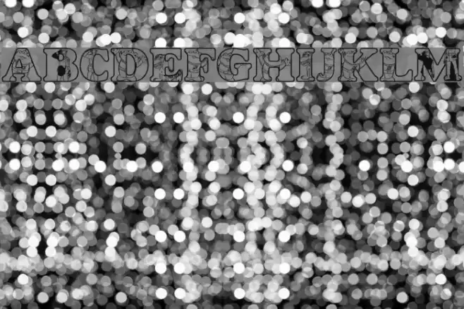 LMS Woody's Roundup Font examples