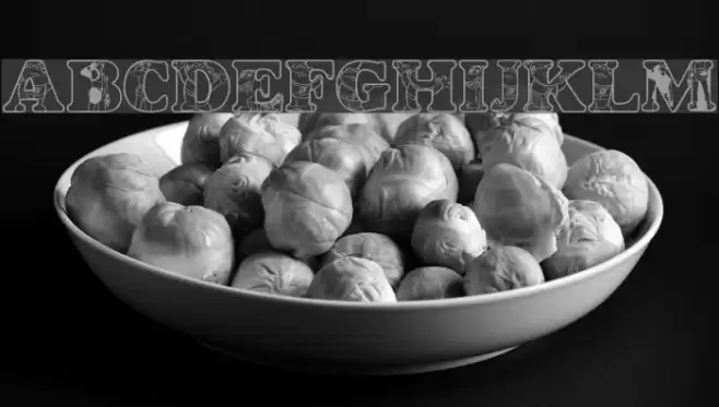 LMS Woody's Roundup Font examples