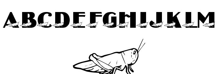 LMS Yes Young Grasshopper Font OTHER CHARS