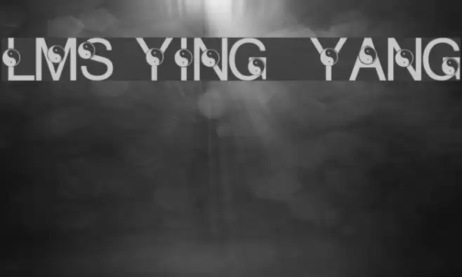 LMS Ying & Yang Font examples