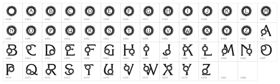 LMS You Are My Sunshine Character Map