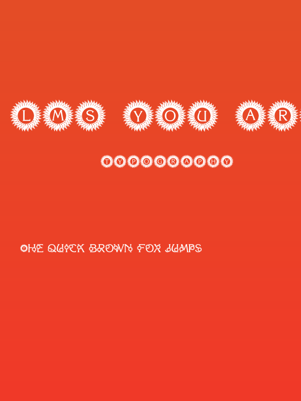 LMS You Are My Sunshine Poster