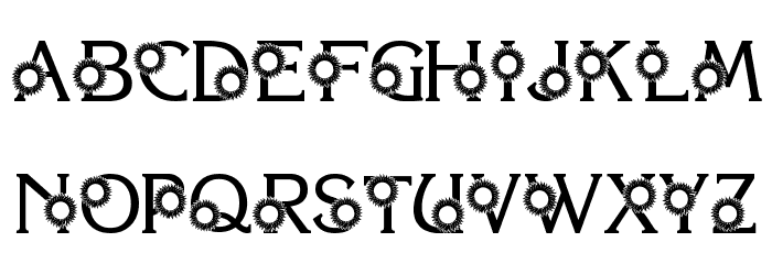 LMS You Are My Sunshine Font LOWERCASE