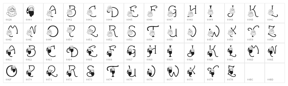 LMS You Better Watch Out Character Map