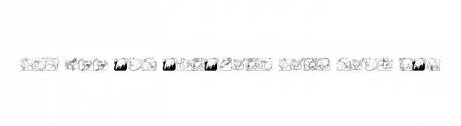 LMS Zoo and Aquarium Life Ding Bat  フリーフォントのダウンロード