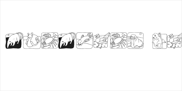 LMS Zoo and Aquarium Life Ding Bat Logo