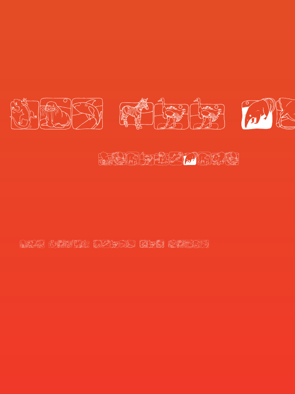 LMS Zoo and Aquarium Life Ding Bat Poster