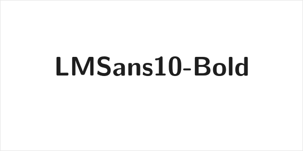LMSans10-Bold Logo