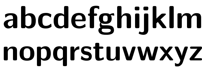 LMSans10-Bold Font LOWERCASE