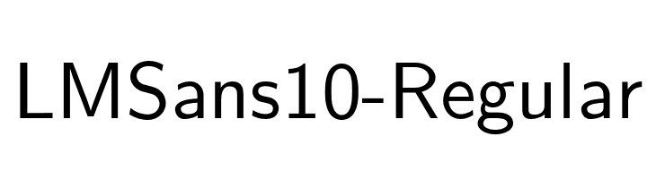 LMSans10-Regular  Free Fonts Download