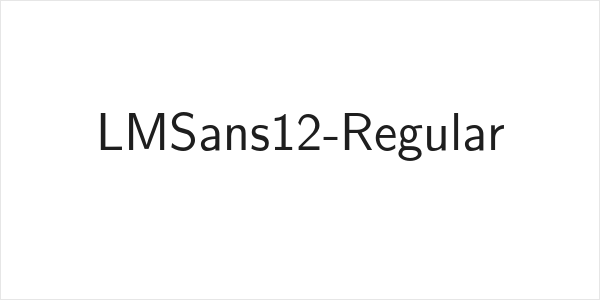 LMSans12-Regular Logo