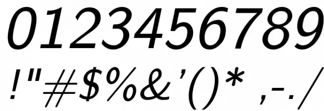 LMSans8-Oblique Fuentes OTROS CHARS
