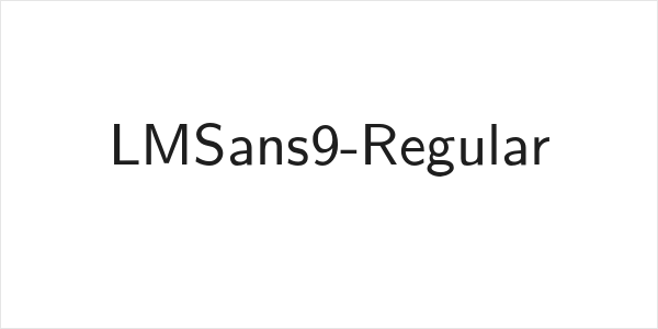 LMSans9-Regular Logo