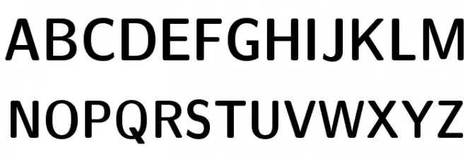 LMSansDemiCond10-Regular Schriftart Groß