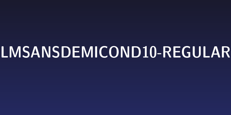 LMSansDemiCond10-Regular Social Header