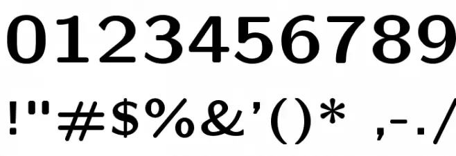 LMSansQuot8-Bold Font OTHER CHARS