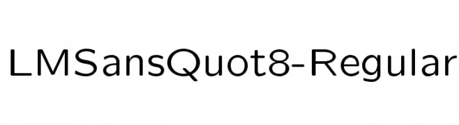 LMSansQuot8-Regular  baixar fontes gratis
