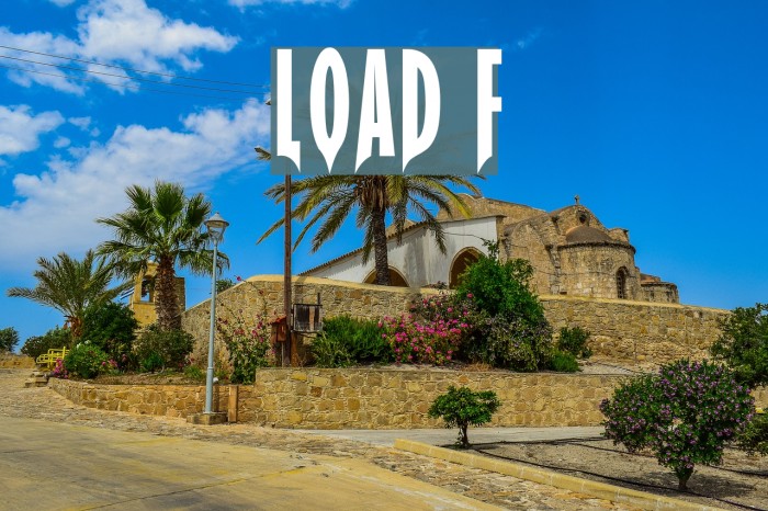 LOAD Font examples