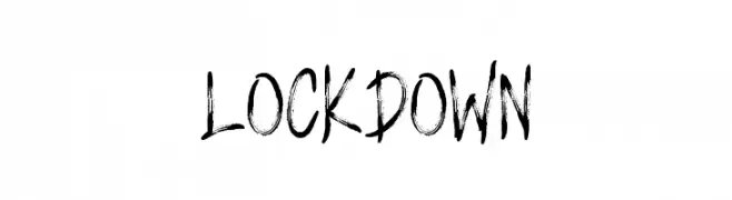 LOCK DOWN  Скачать бесплатные шрифты