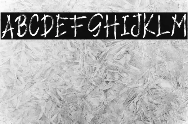 LOCK DOWN Font examples