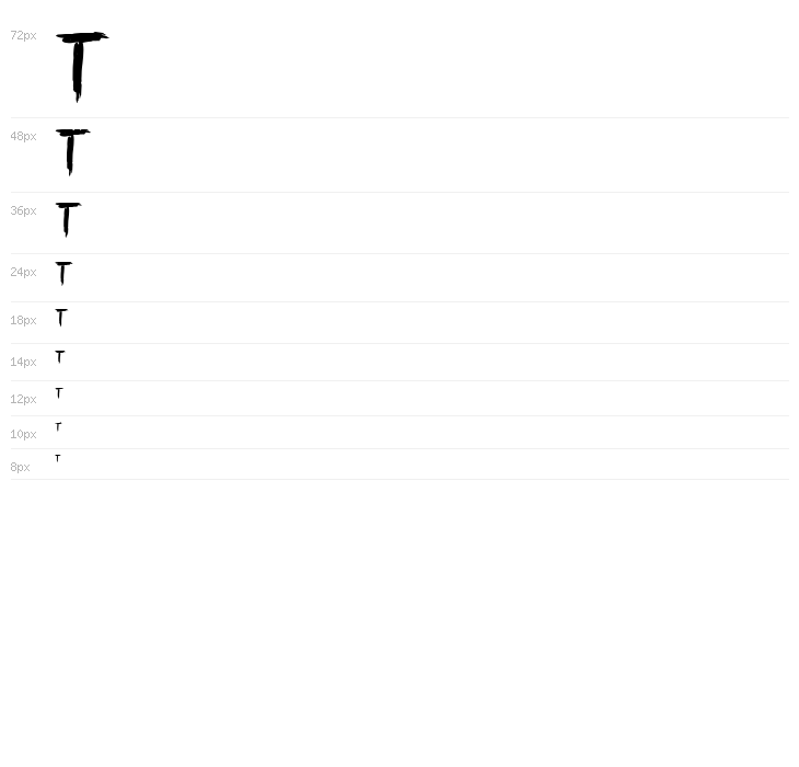 LOCKDOWN BRUSH Waterfall