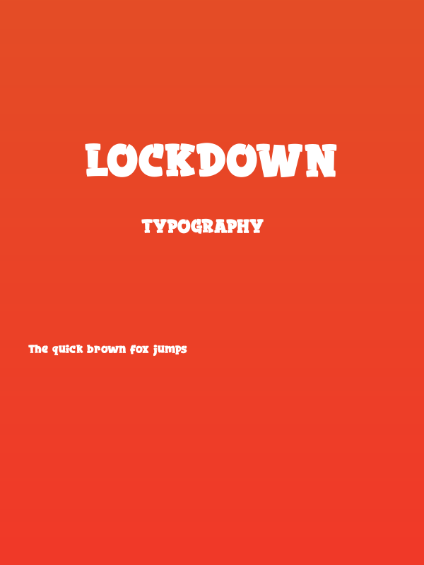 LOCKDOWN Poster