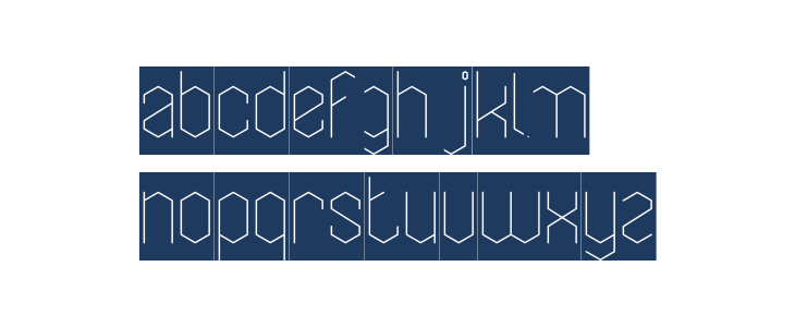 LOIS CESARANO-Inverse Lowercase