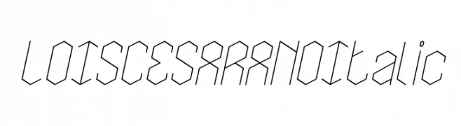 LOIS CESARANO Italic  Frei Schriftart Herunterladen