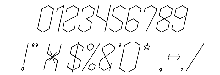 LOIS CESARANO Italic Font OTHER CHARS