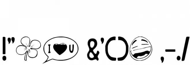 LOL! Font Alte caractere