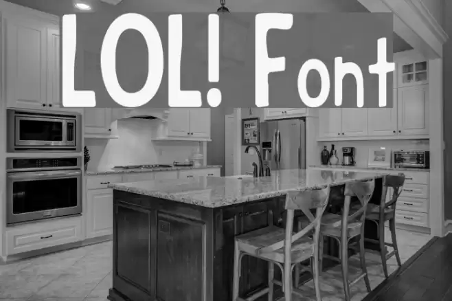 LOL! Font examples