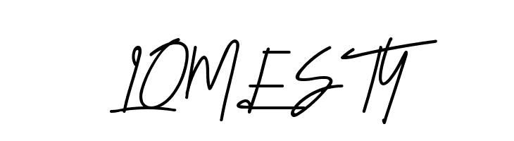 LOMESTY  Free Fonts Download
