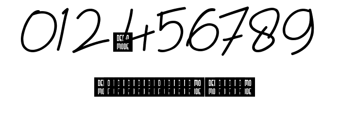 LOMESTY Font OTHER CHARS