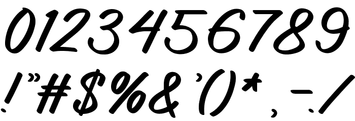LOOKOUT Font OTHER CHARS