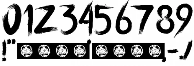 LORD OF THE RING Font OTHER CHARS