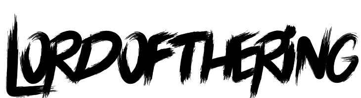 LORD OF THE RING  font caratteri gratis
