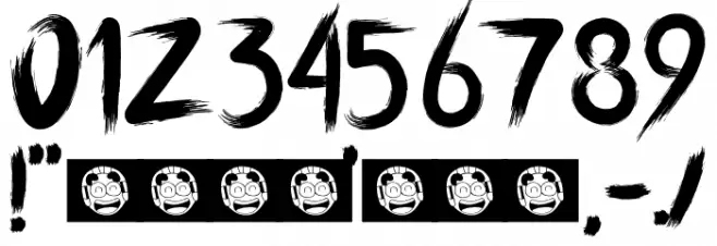 LORD OF THE RING Font OTHER CHARS