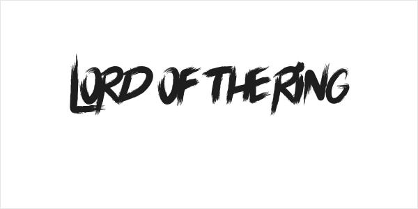 LORD OF THE RING Logo