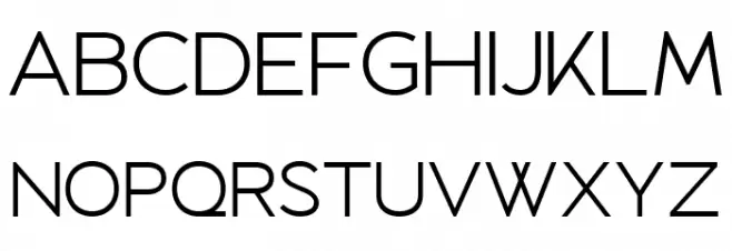 LORENZA Font Litere mari