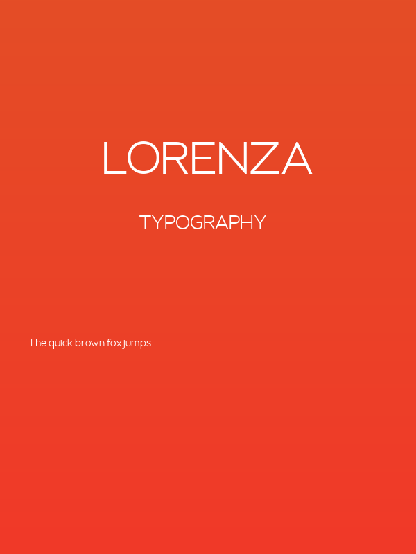 LORENZA Poster
