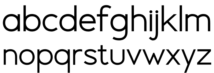 LORENZA Font LOWERCASE