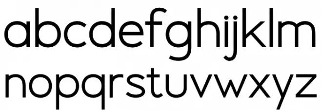 LORENZA फ़ॉन्ट लोअरकेस