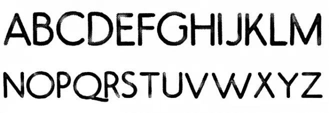 LOST AGES フォント 大文字