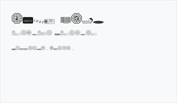 LOST Font Business Card