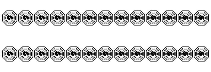LOST Font Font LOWERCASE