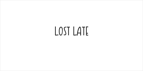 LOST LATE Logo