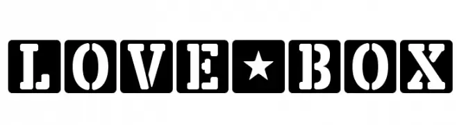 LOVE-BOX  font caratteri gratis