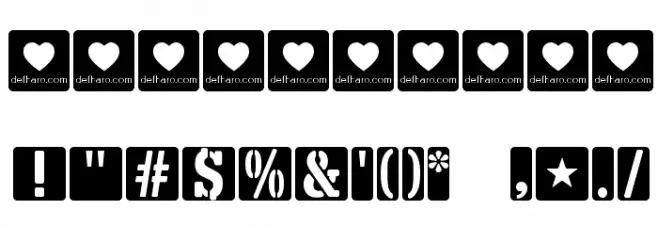 LOVE-BOX خط محارف أخرى