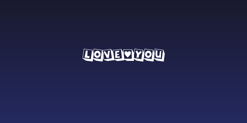 LOVE-YOU Social Header