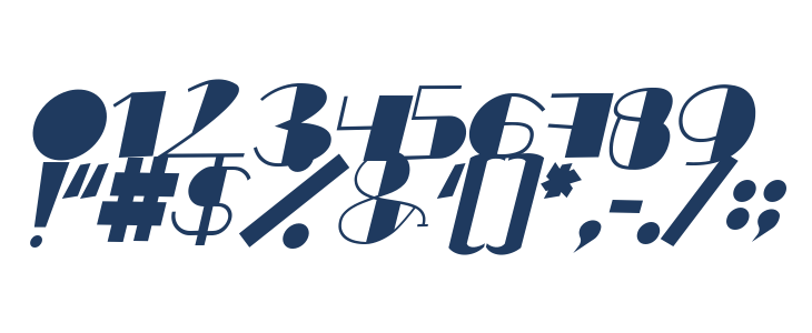 LOVE doly Italic Other Characters